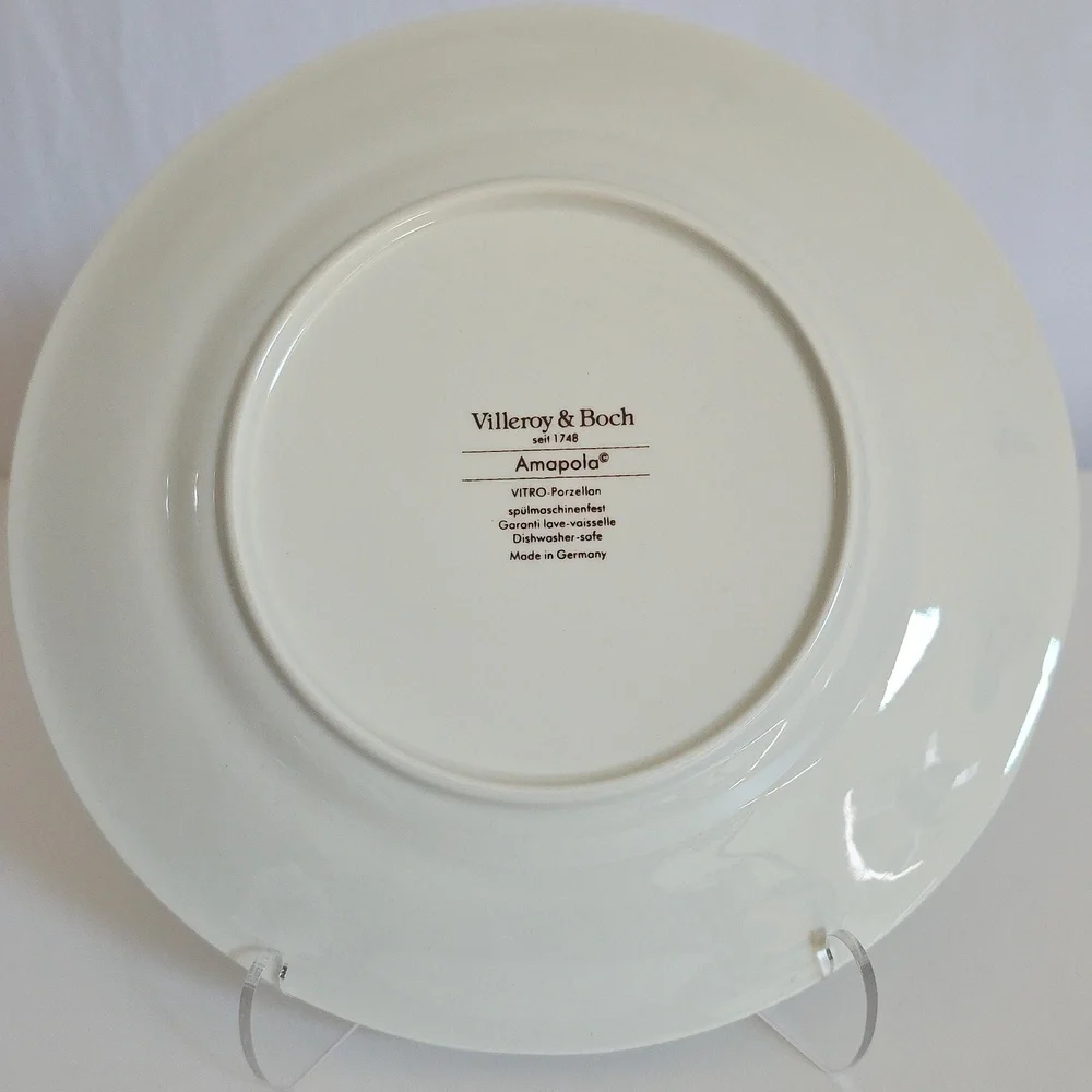 Villeroy & Boch Amapola Salad Plate 8 1/4